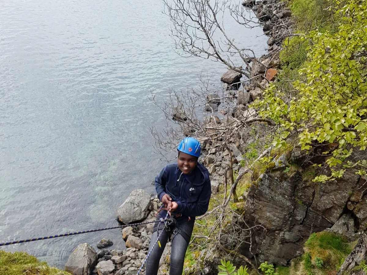 Klatring ved fjorden